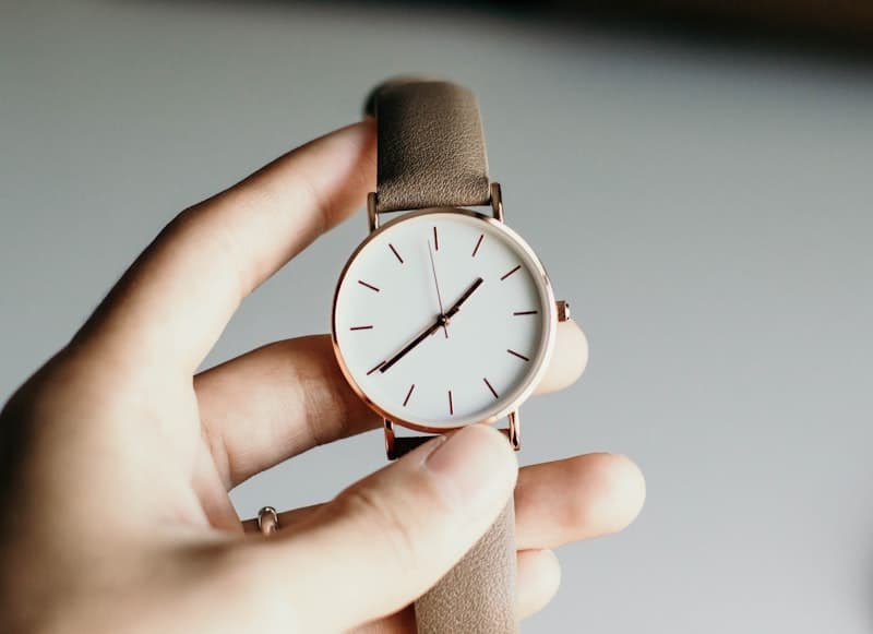 Minimalist Rose Gold Watch